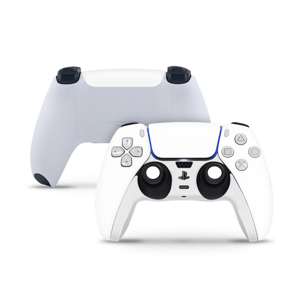 White PS5 Controller Skin