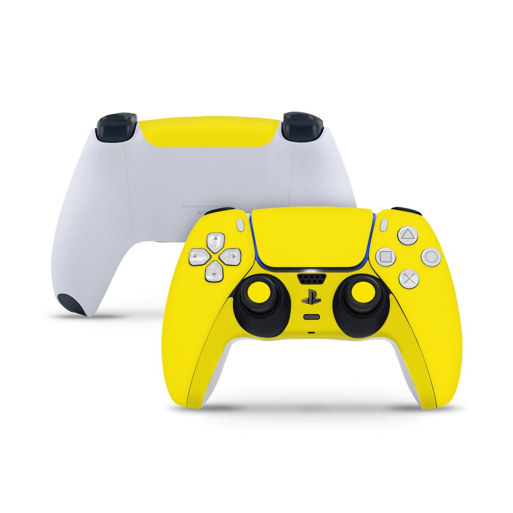 Yellow PS5 Controller Skin