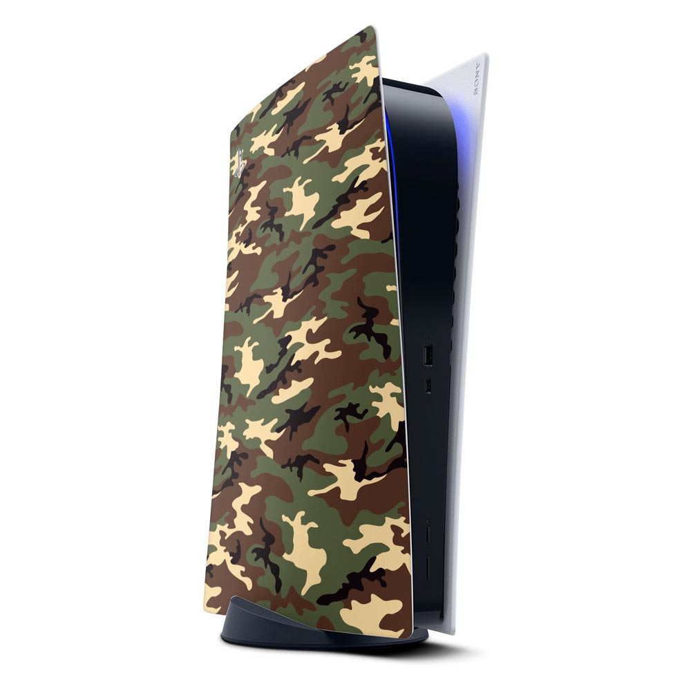 Army Camo PS5 Digi Console Skin