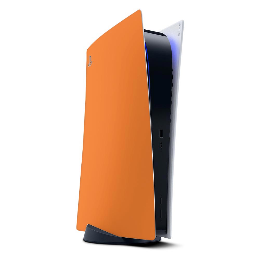 Orange PS5 Digi Console Skin