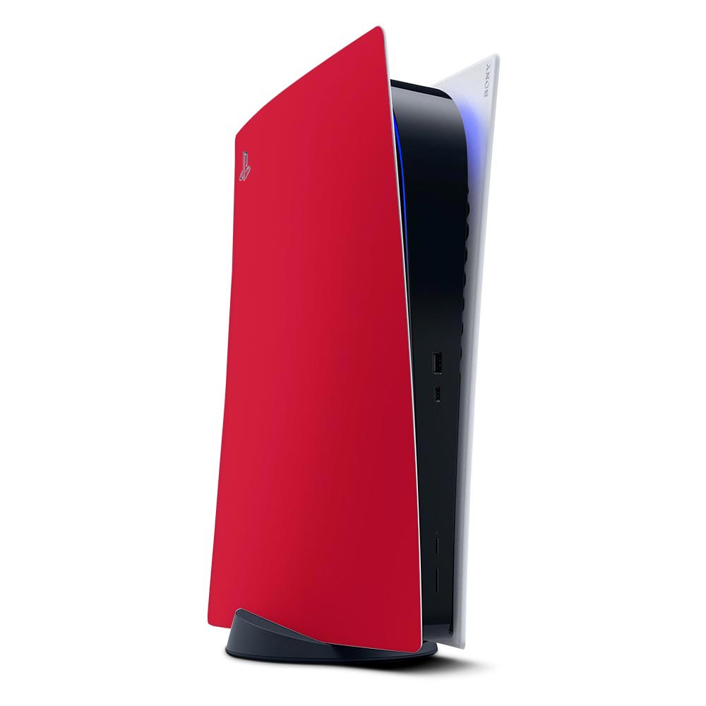 Red PS5 Digi Console Skin