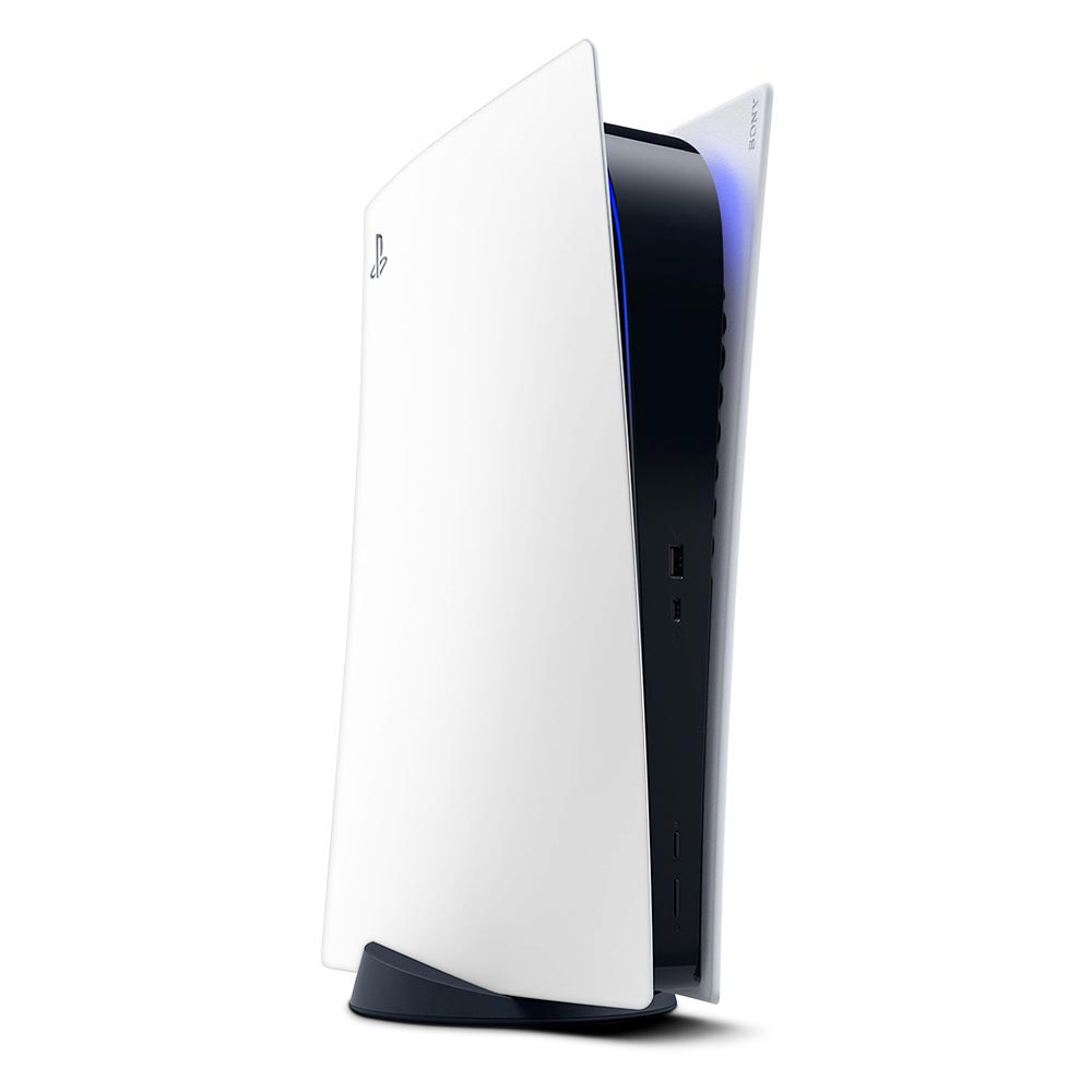 White PS5 Digi Console Skin