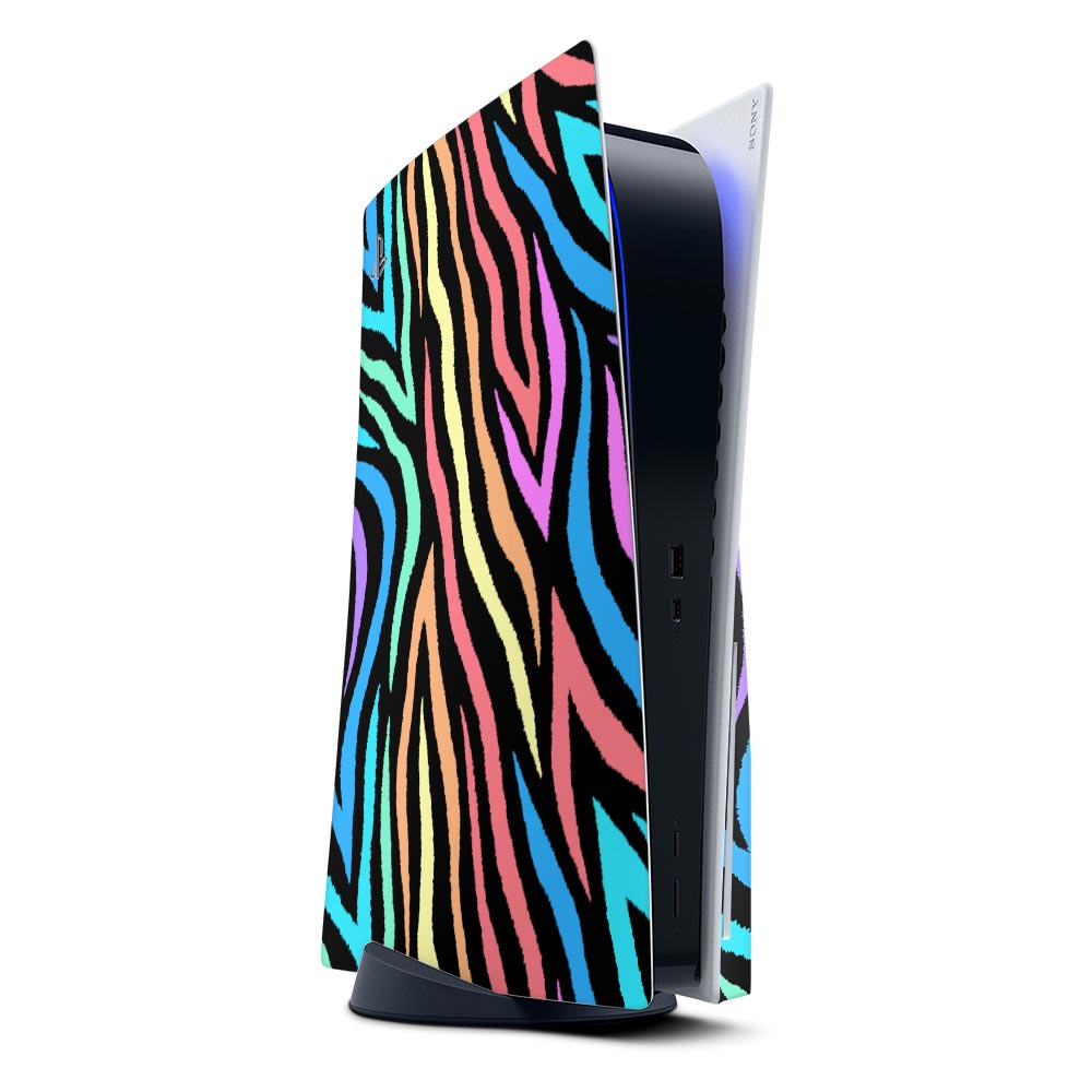 Rainbow Zebra Pattern &amp; Geometric