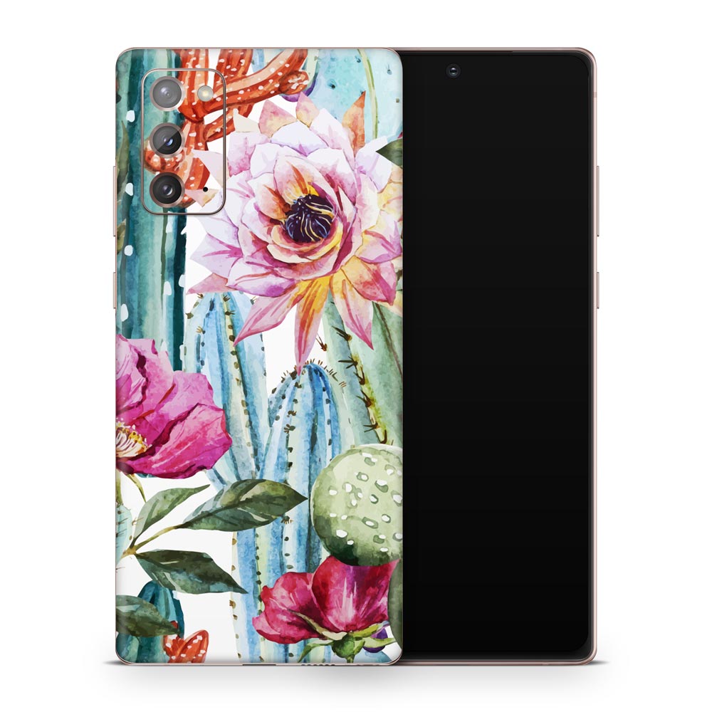 Cactus Flower Galaxy Note 20 Skin