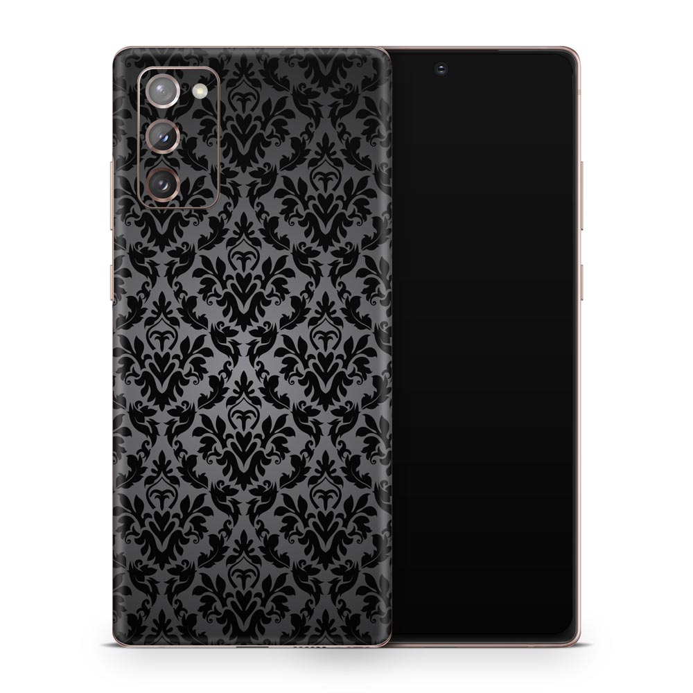 Damask Black Galaxy Note 20 Skin