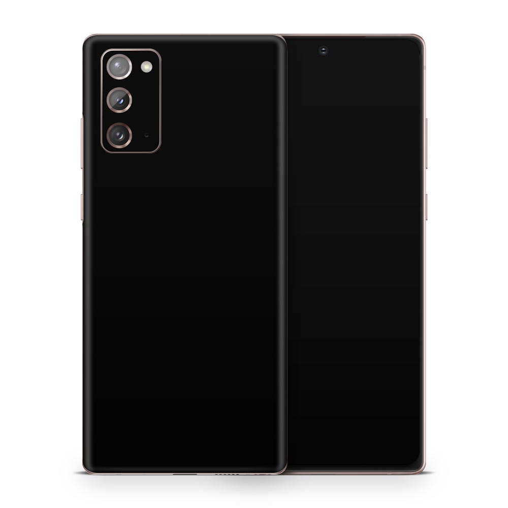 Black Galaxy Note 20 Skin