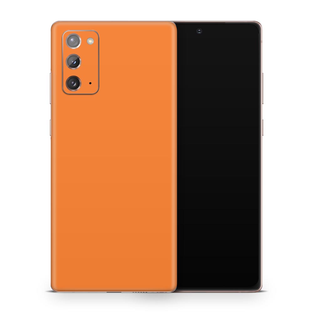 Orange Galaxy Note 20 Skin