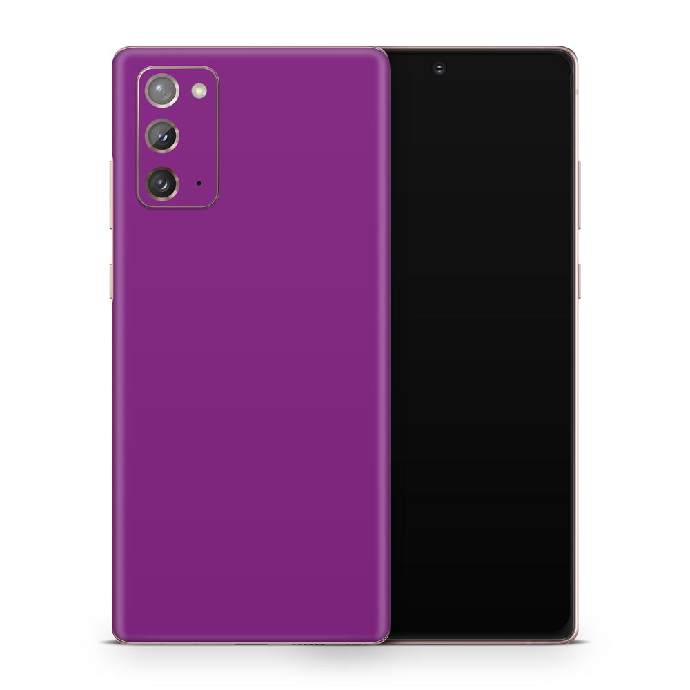 Purple Galaxy Note 20 Skin