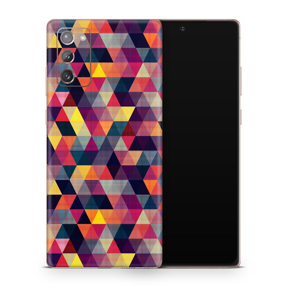 Vintage Geometric Galaxy Note 20 Skin