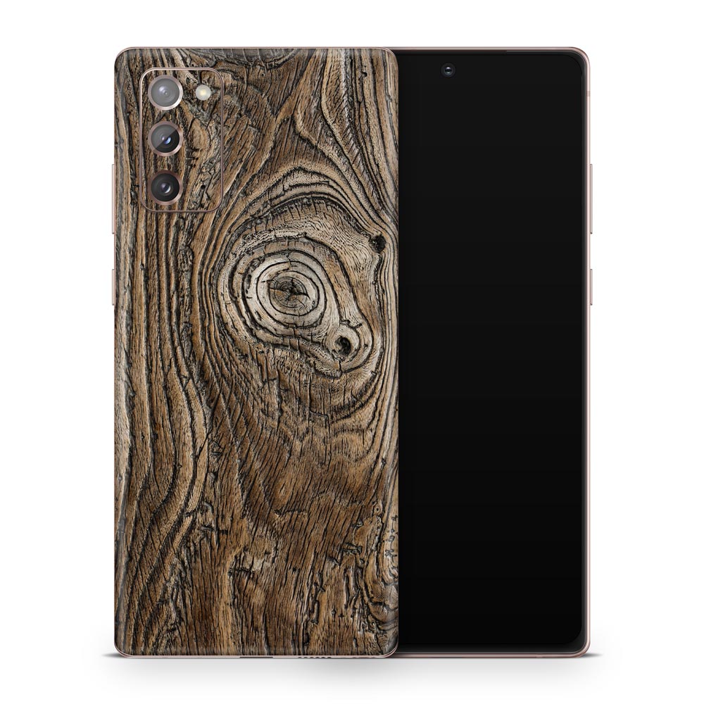 Vintage Knotted Wood Galaxy Note 20 Skin