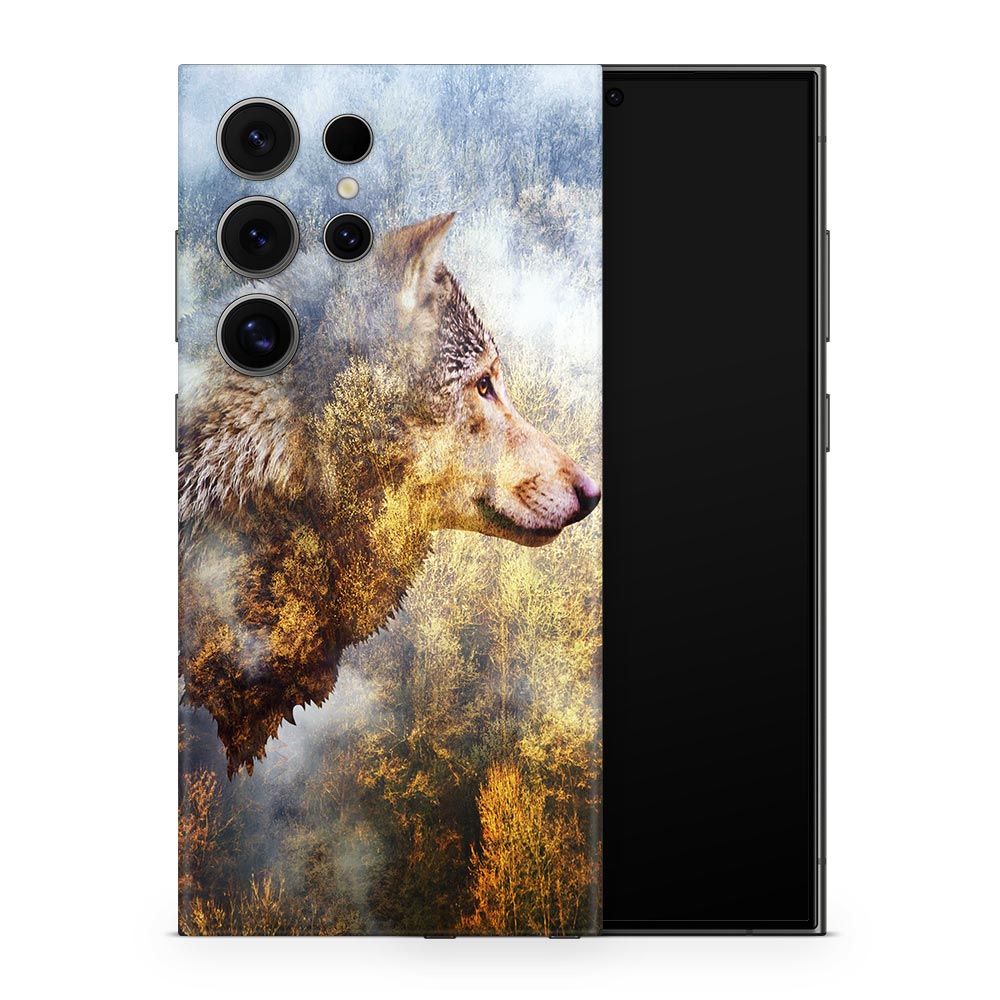 Forest Wolf Galaxy S24 Skin