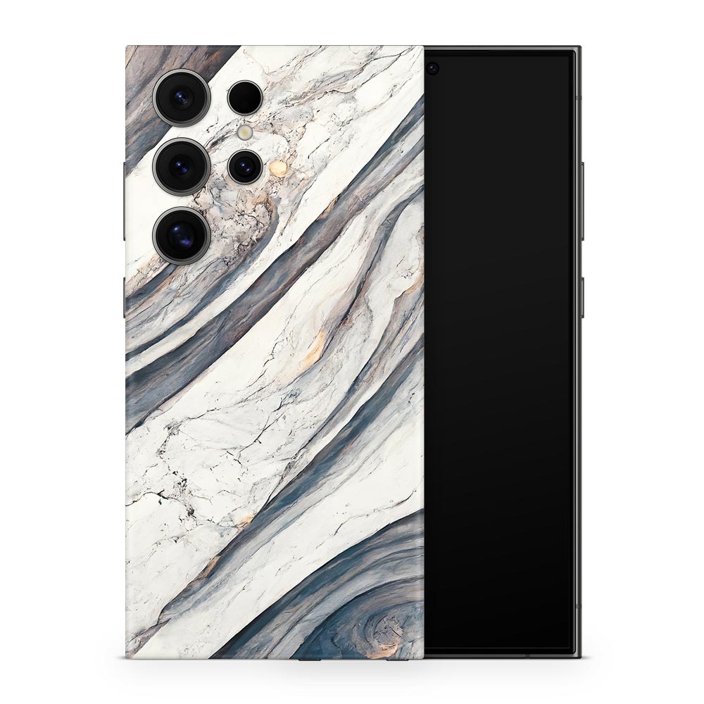 Baltic Marble Swirl Galaxy S24 Skin