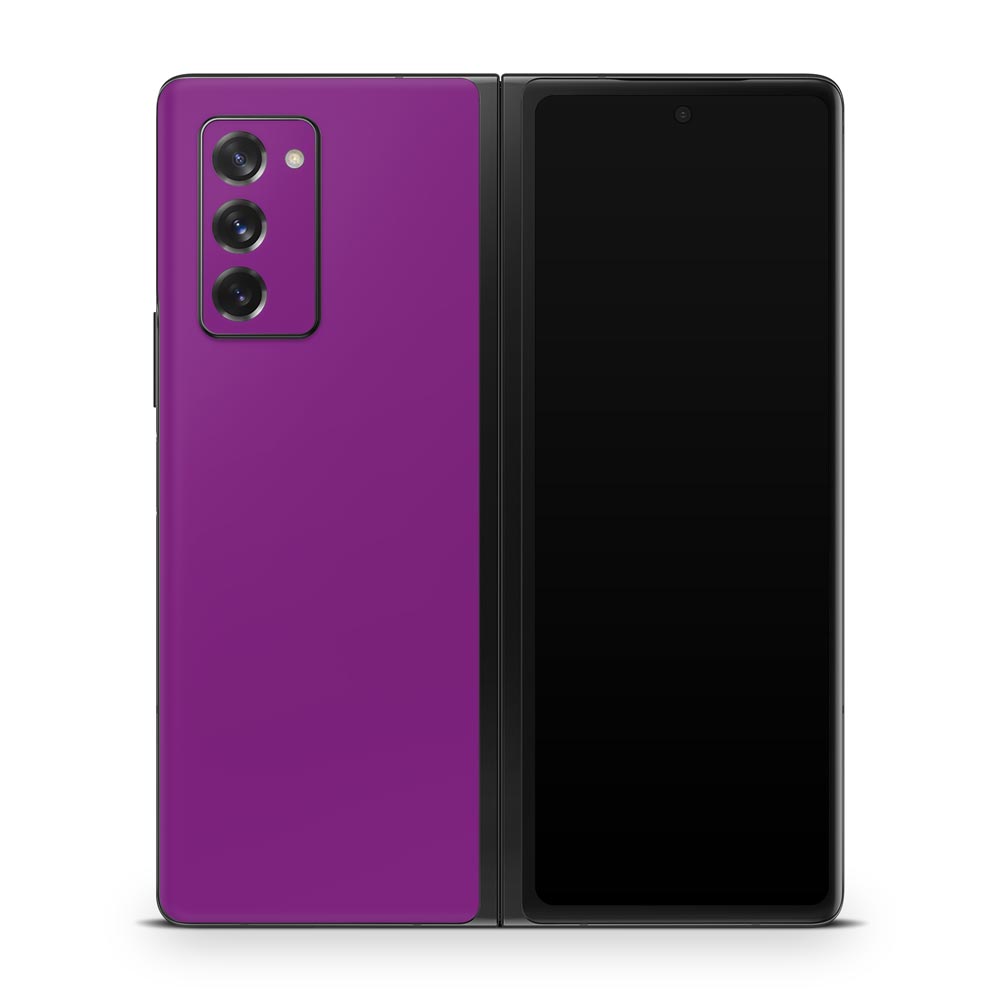 Purple Galaxy Z Fold 2 Skin