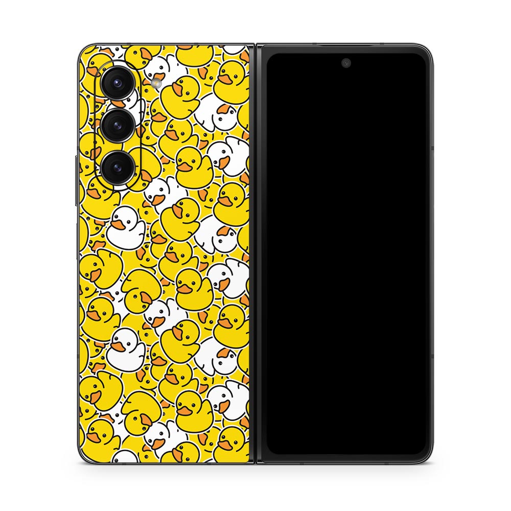 Rubber Ducky Galaxy Z Fold 5 Skin