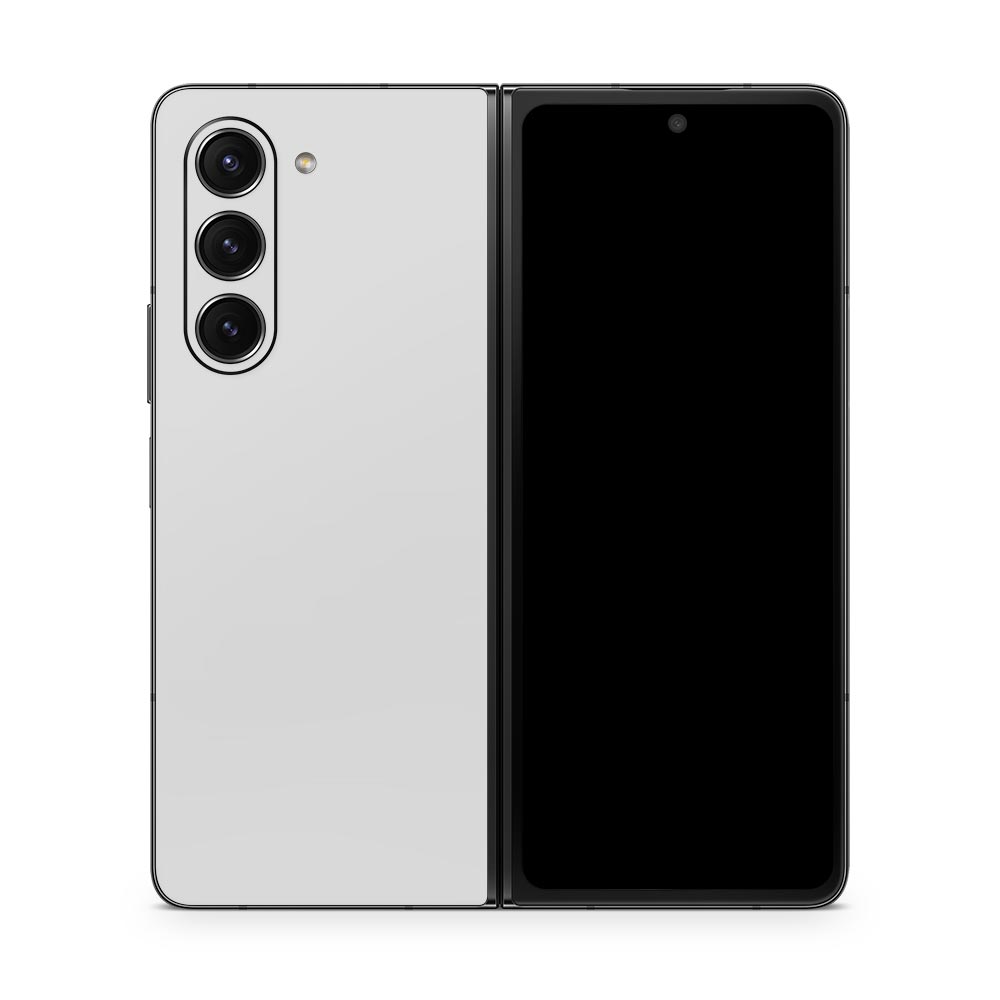 Grey Galaxy Z Fold 5 Skin