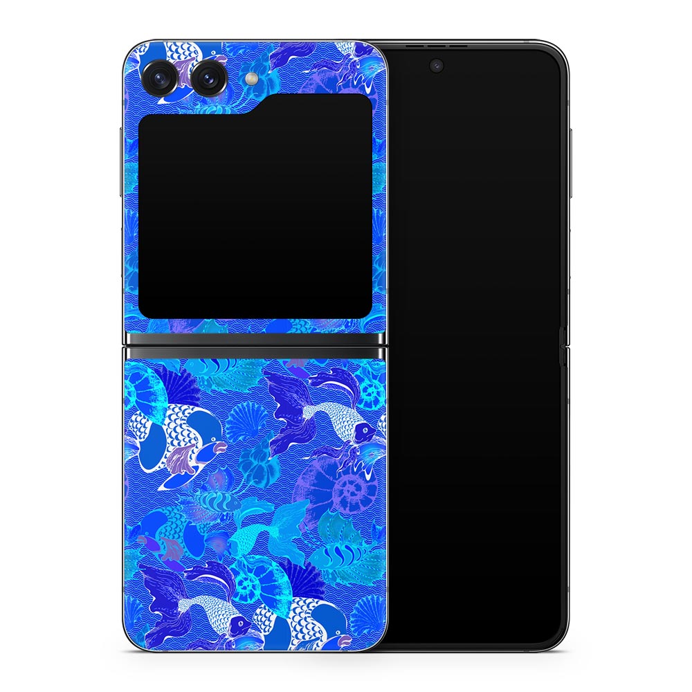 Aquatic Life Galaxy Z Flip 5 Skin