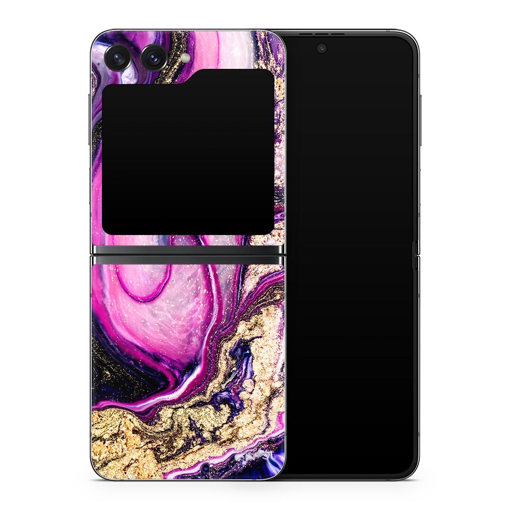 Bright Marble Galaxy Z Flip 5 Skin