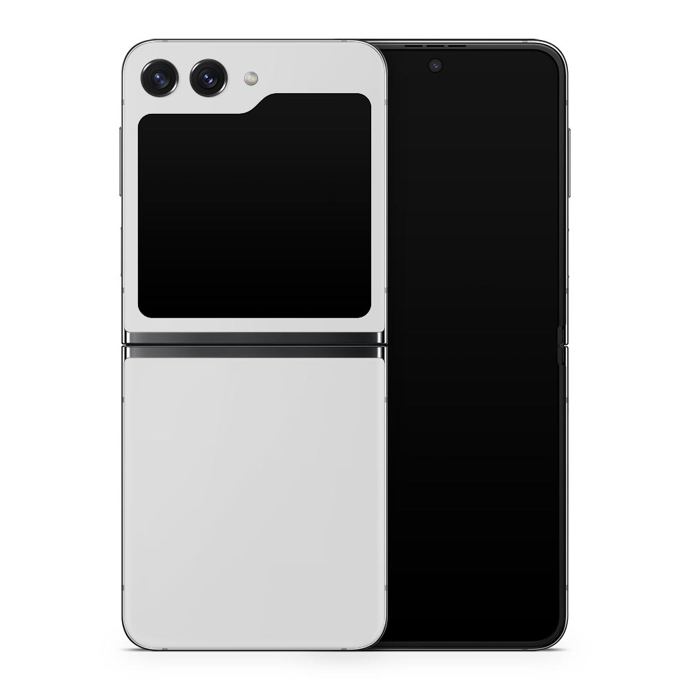 Grey Galaxy Z Flip 5 Skin