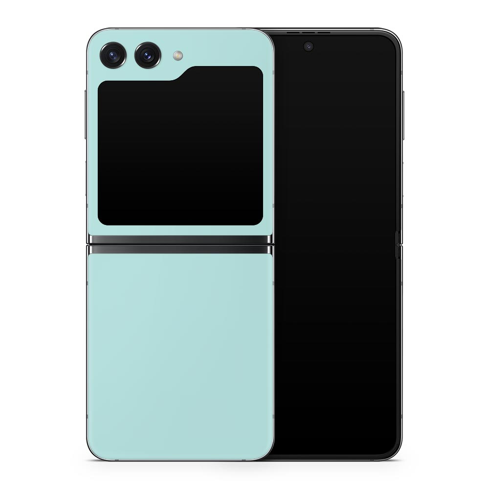 Mint Galaxy Z Flip 5 Skin
