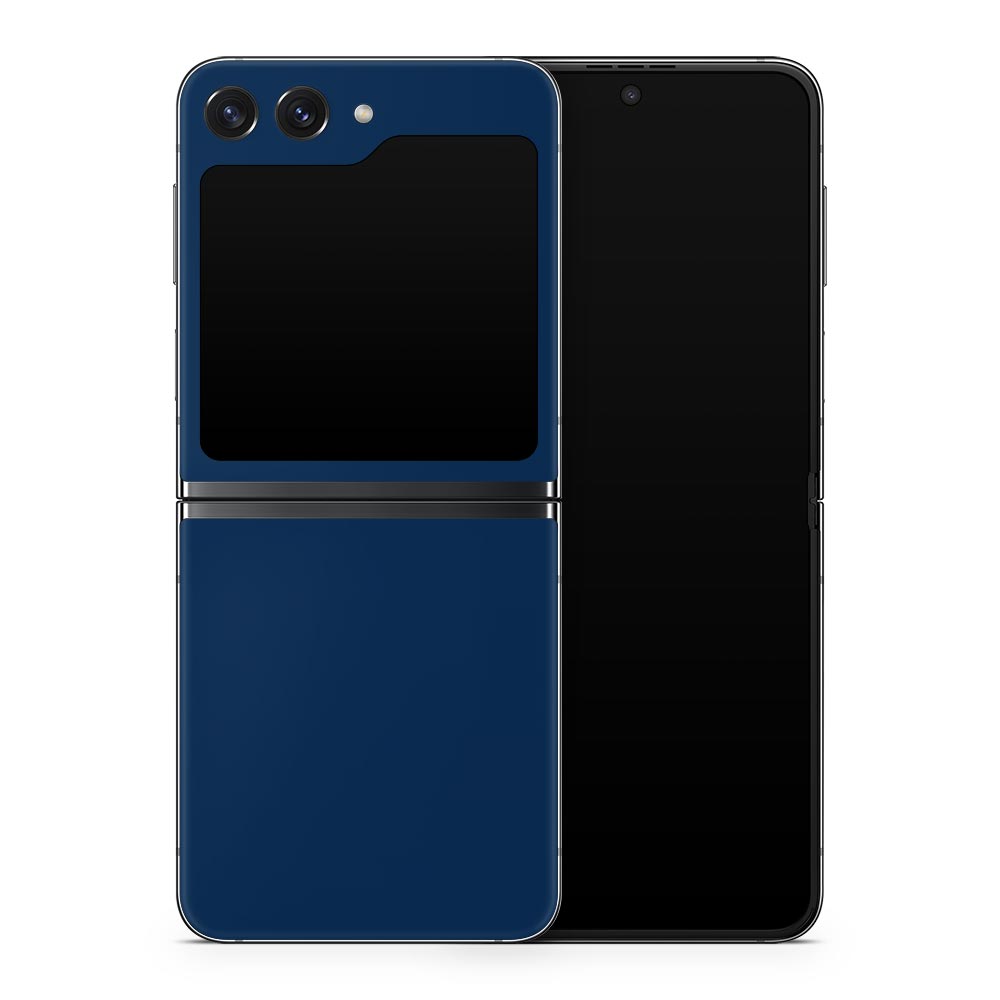 Navy Galaxy Z Flip 5 Skin