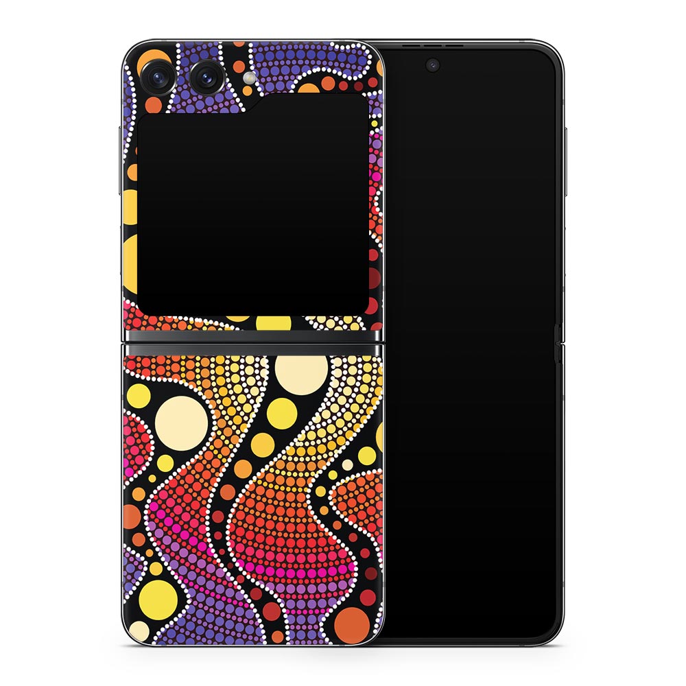 Sunset River Galaxy Z Flip 5 Skin