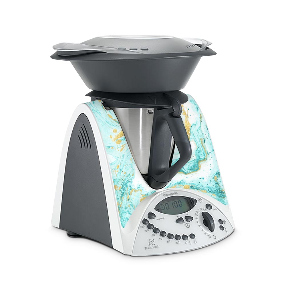 Ocean Marble Swirl Thermomix TM31 Skin