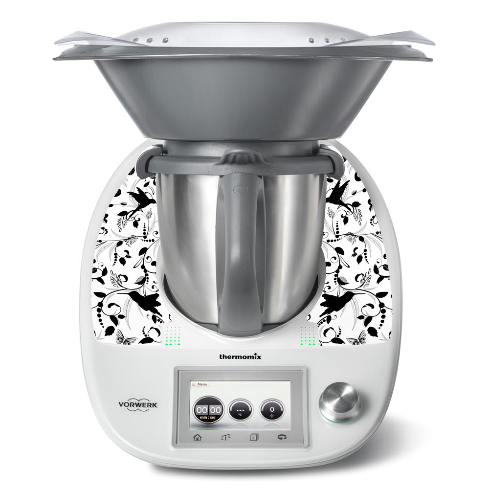 Floral Elegance Thermomix TM5 Minimal Skin