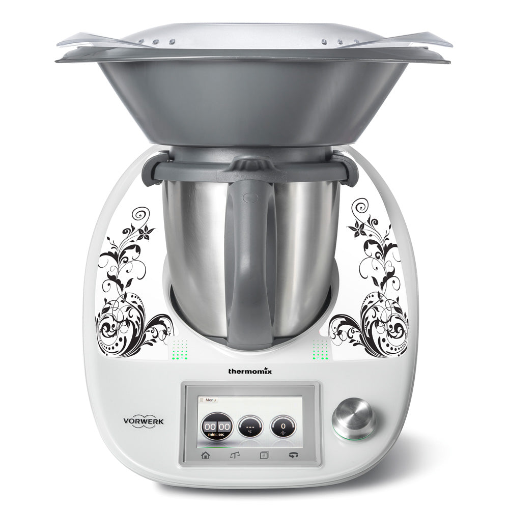 Floral Scroll Thermomix TM5 Minimal Skin