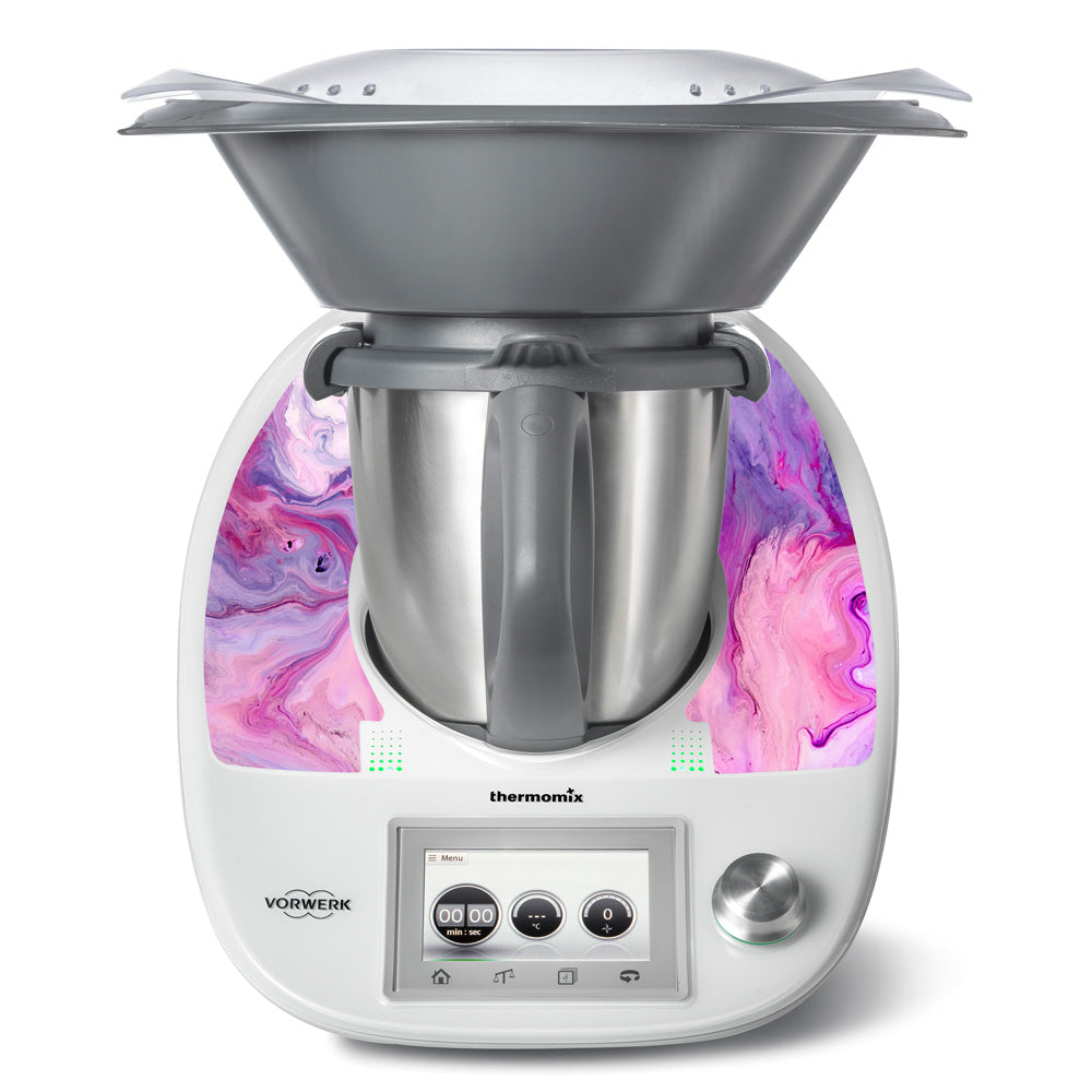 Purple Marble Swirl Thermomix TM5 Minimal Skin
