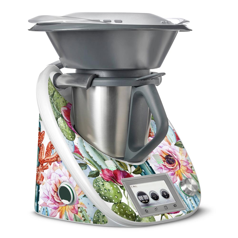 Cactus Flower Thermomix TM5 Skin