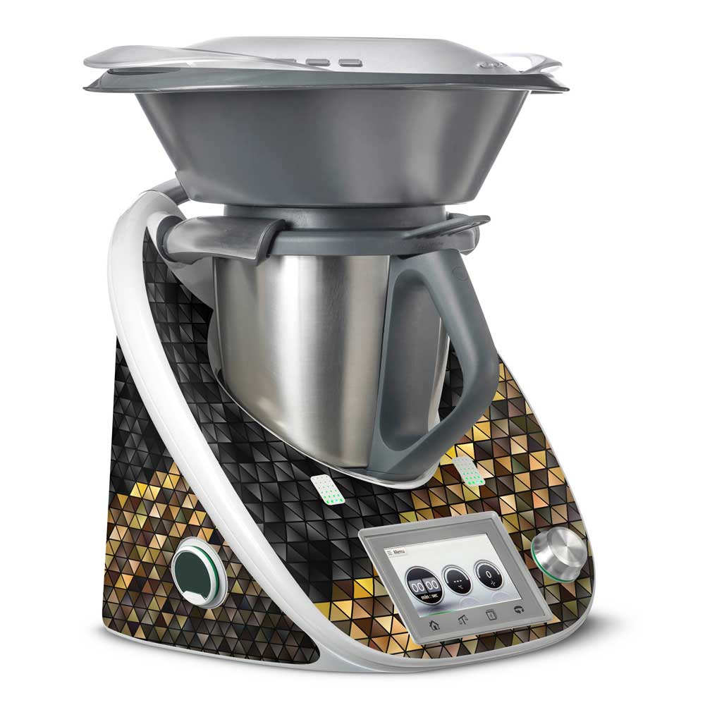 Geo Black Ombre Thermomix TM5 Skin