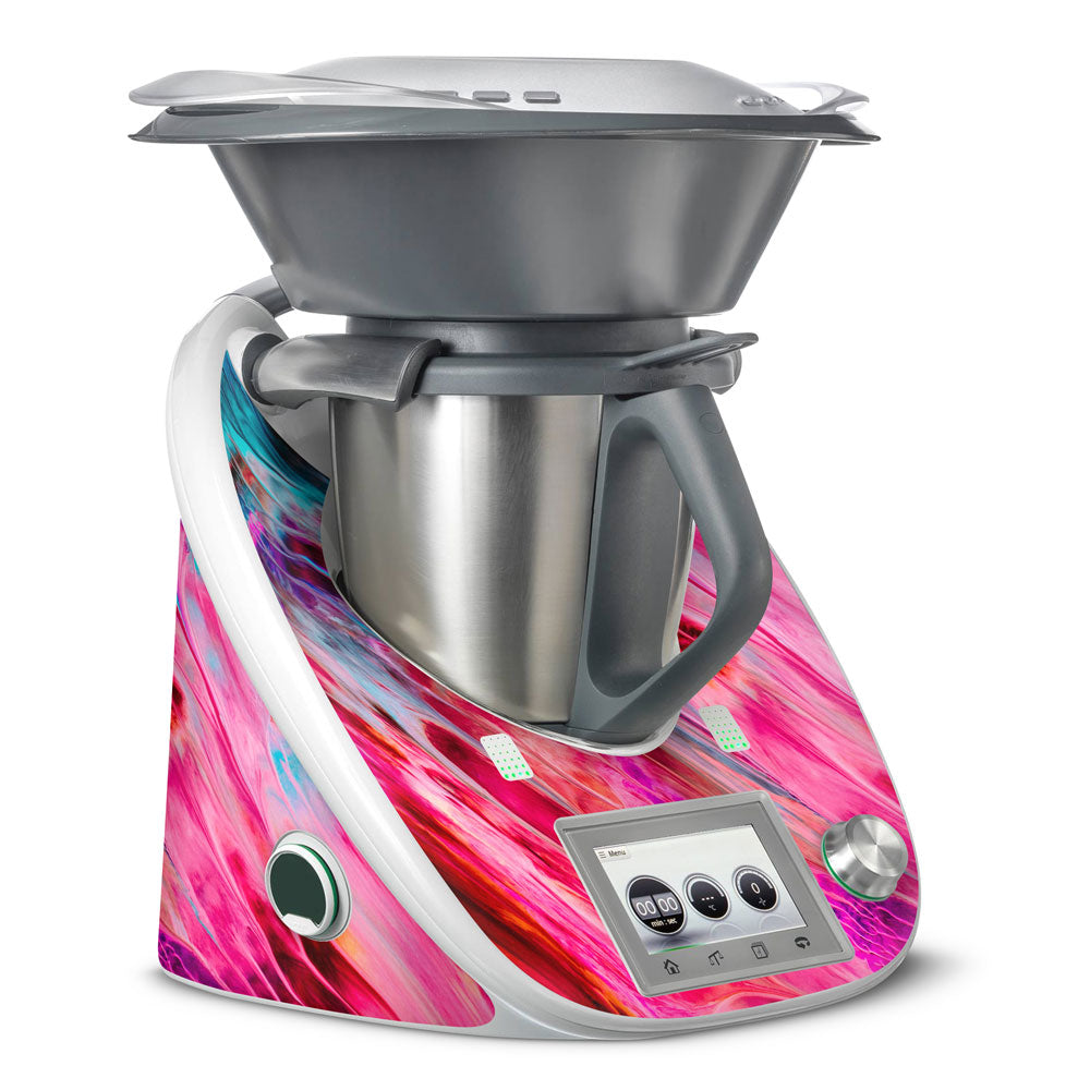 Pink Abstract Thermomix TM5 Skin