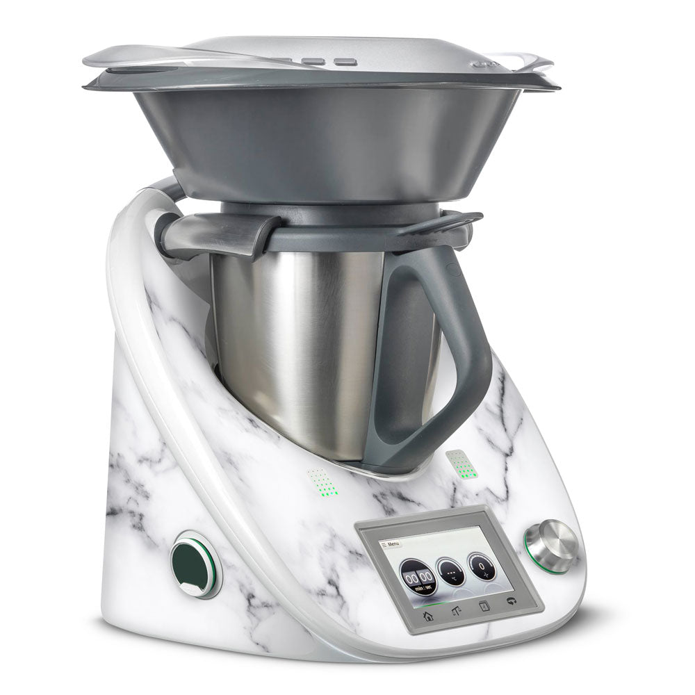 White Marble III Thermomix TM5 Skin