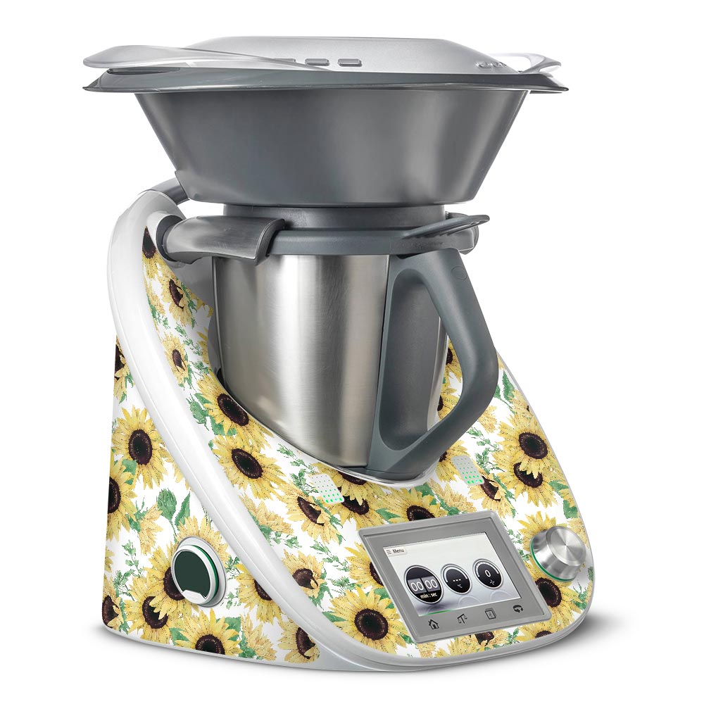 Watercolour Sunflower Thermomix TM5 Skin