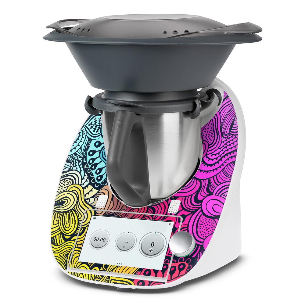 Floral Form Thermomix TM6 Front Skin