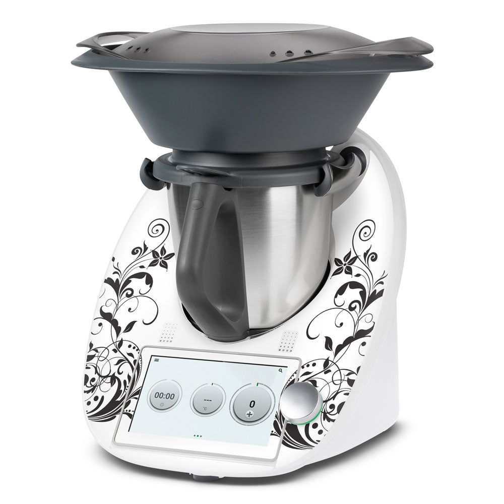Floral Scroll Thermomix TM6 Front Skin
