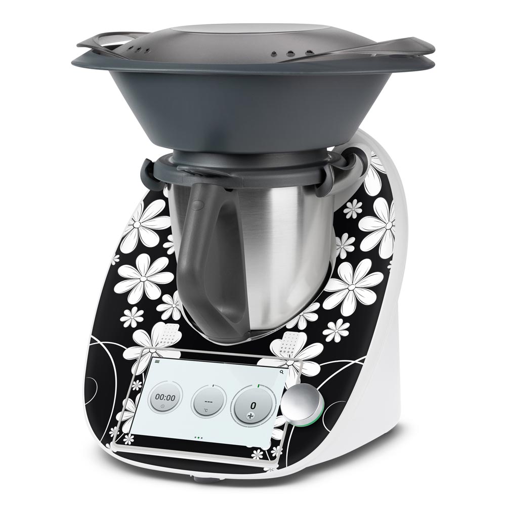 Floral Whispers Thermomix TM6 Front Skin