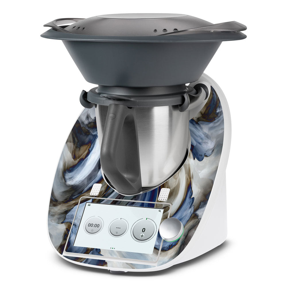 Blue Haze Thermomix TM6 Front Skin