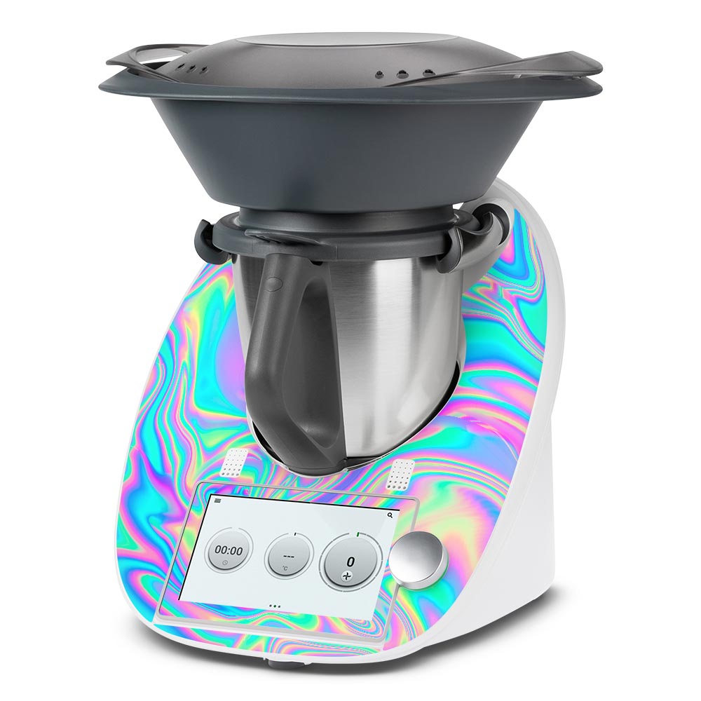 Holo Opal Swirl Thermomix TM6 Front Skin