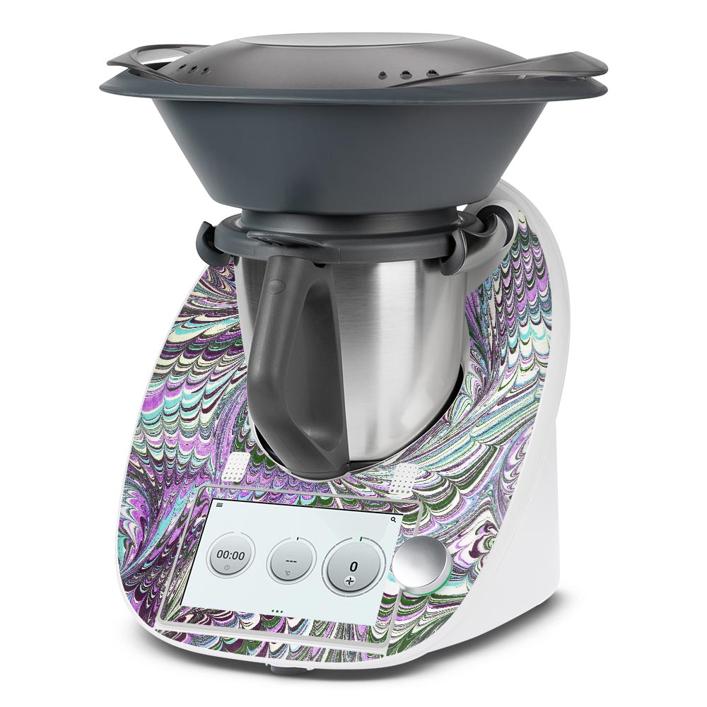 Ebru Marble Thermomix TM6 Front Skin
