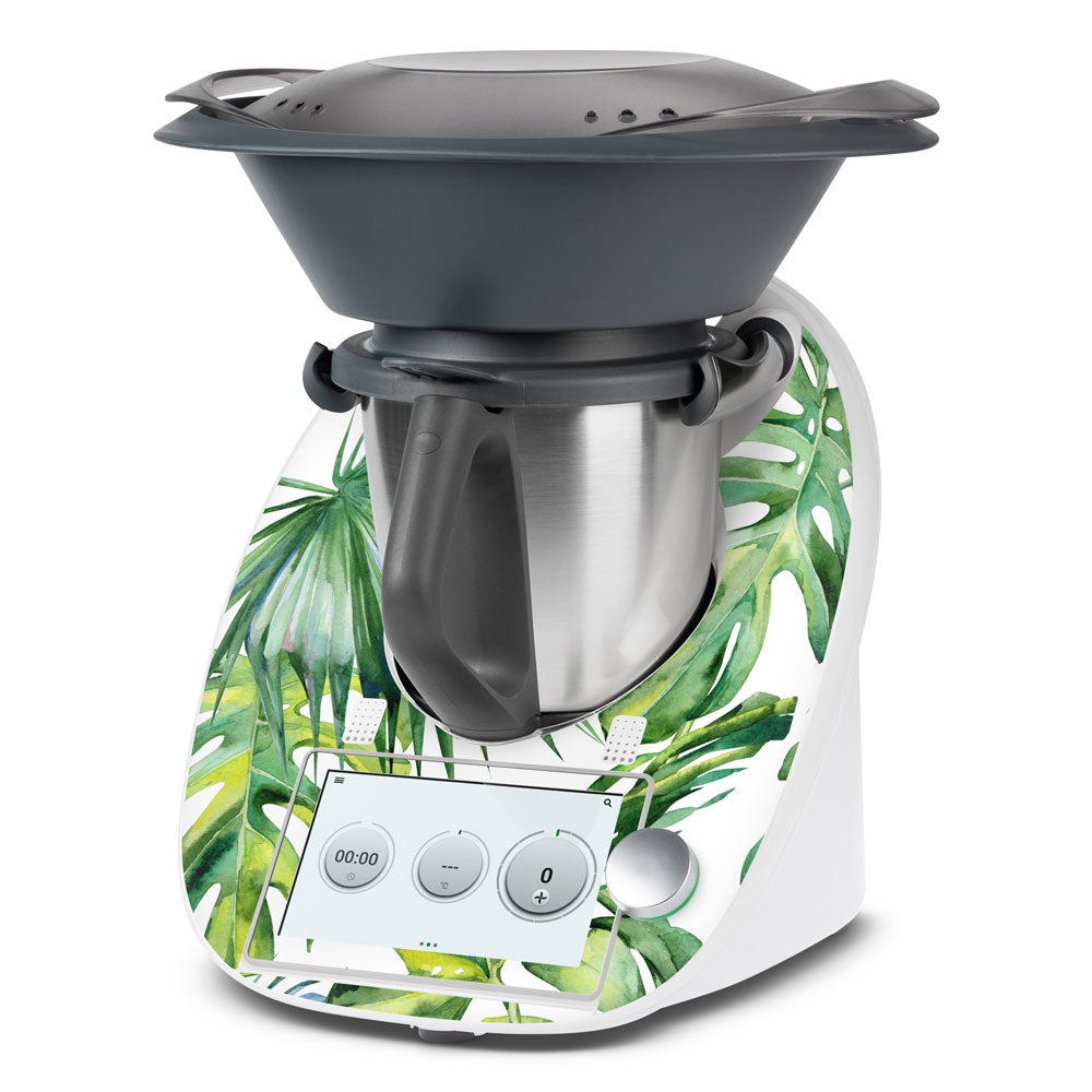 Palm Leaves II Thermomix TM6 Front Skin