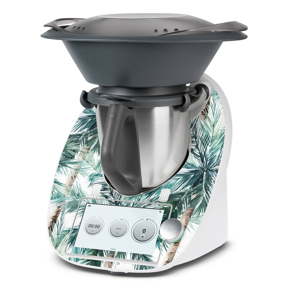 Paradise Palms Thermomix TM6 Front Skin