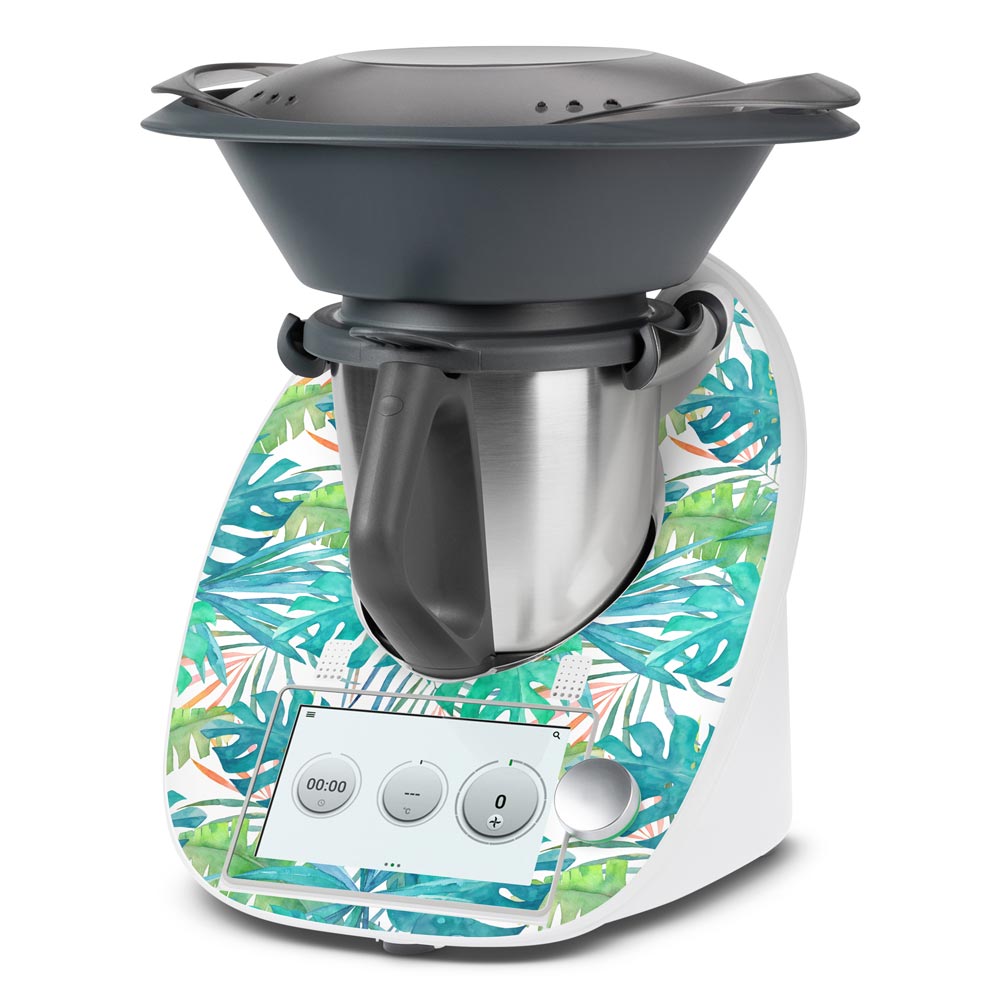 Summer Palms Thermomix TM6 Front Skin