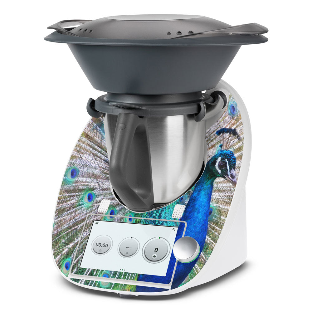 Peacock Majesty Thermomix TM6 Front Skin