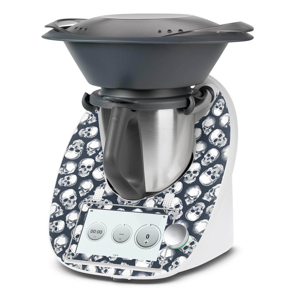 Skull Print Thermomix TM6 Front Skin