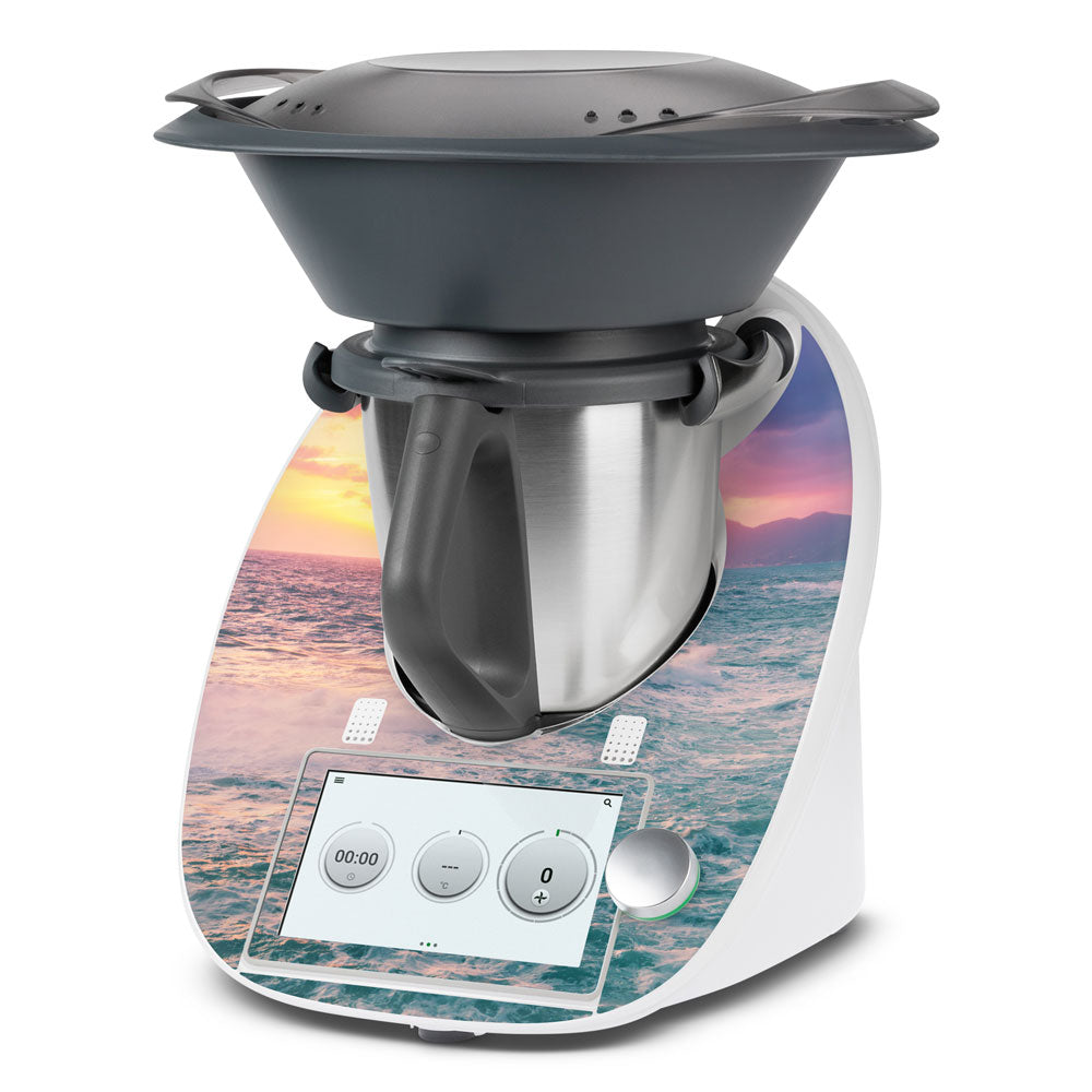 Sunset over Rocks Thermomix TM6 Front Skin