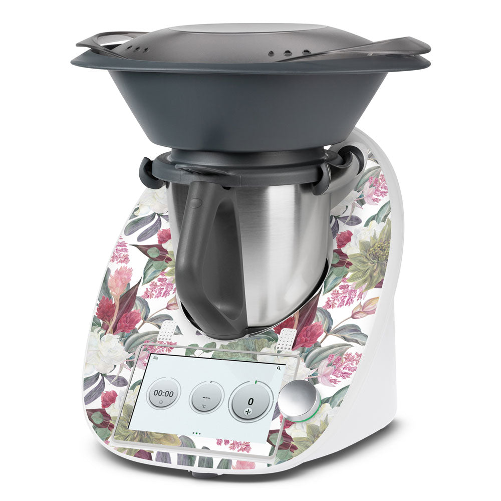 Watercolour Floral Thermomix TM6 Front Skin