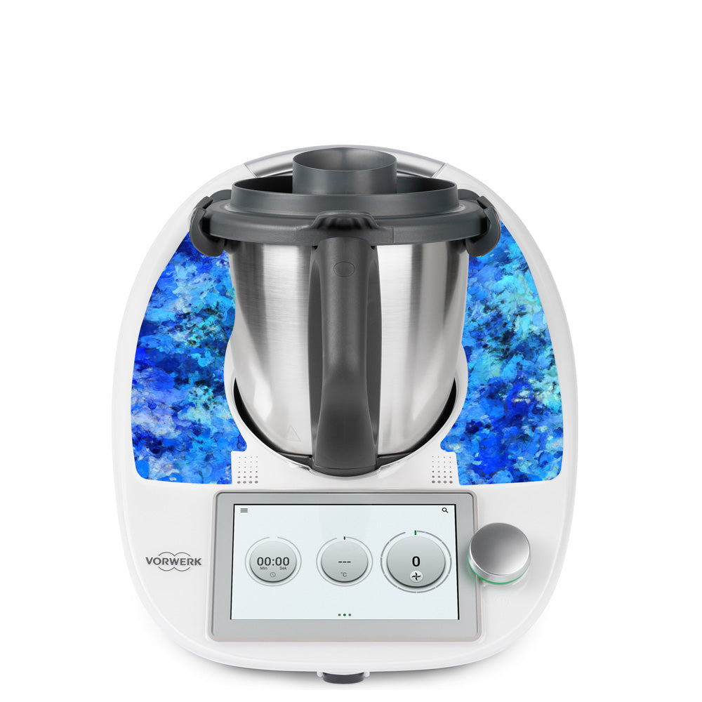Aqua Blue Thermomix TM6 Minimal Skin