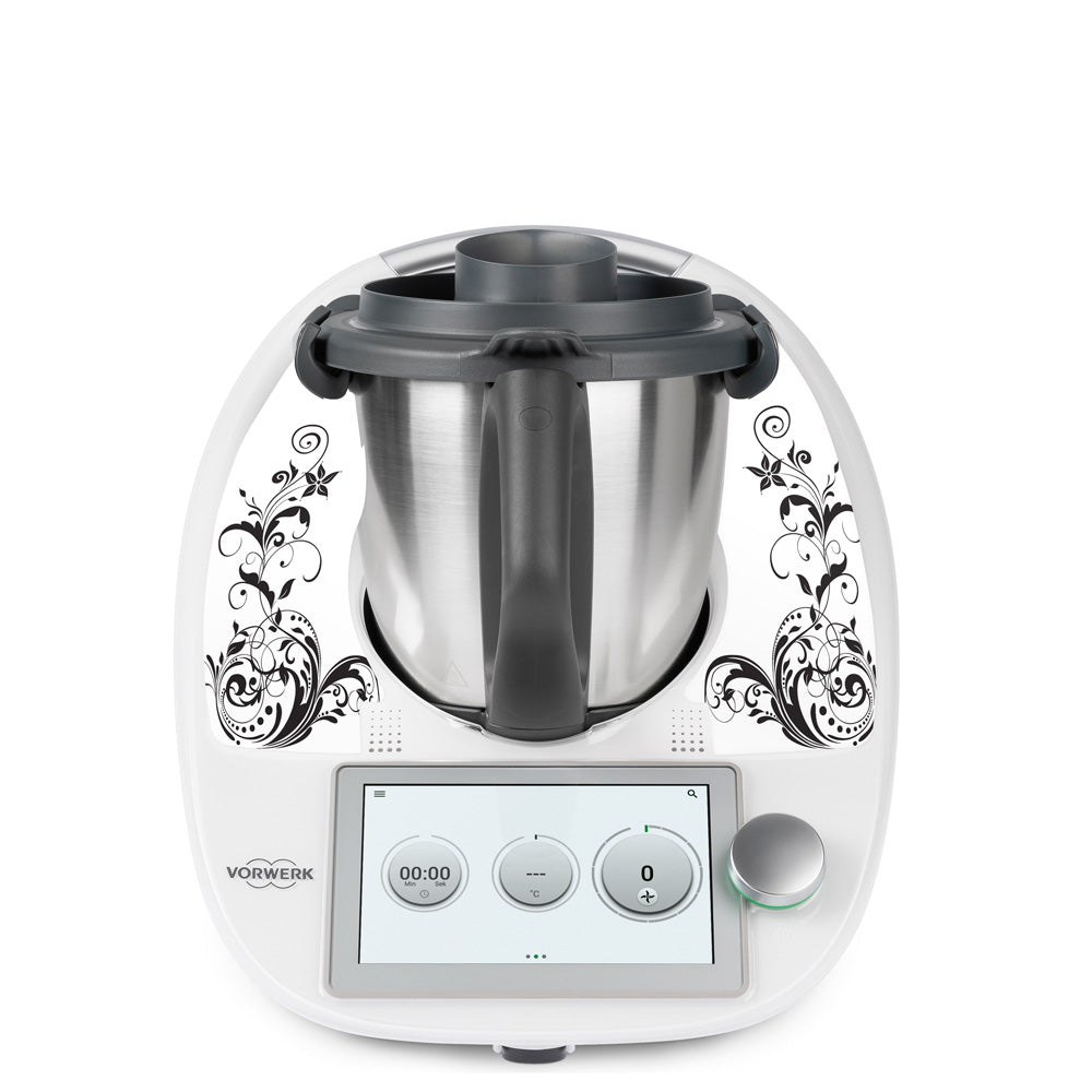 Floral Scroll Thermomix TM6 Minimal Skin