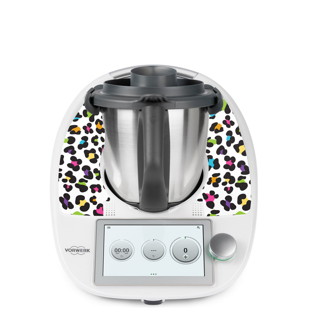 Rainbow Leopard Thermomix TM6 Minimal Skin